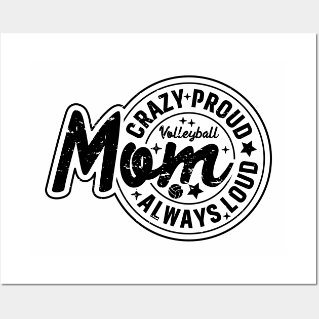 Volleyball Mom Wall Art by KayBee Gift Shop